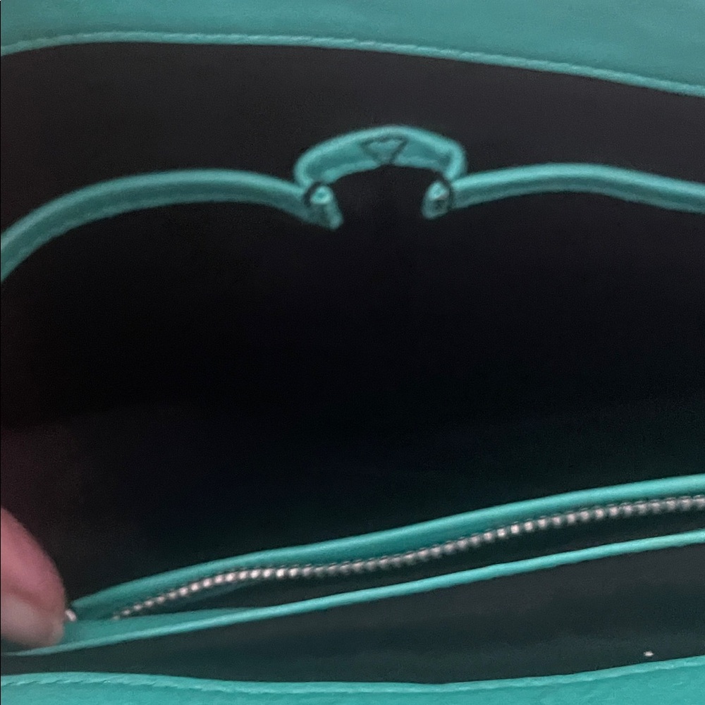 Rebecca minkoff collection Aqua Crossbody Bag with Chain Strap - Picture 3 of 10